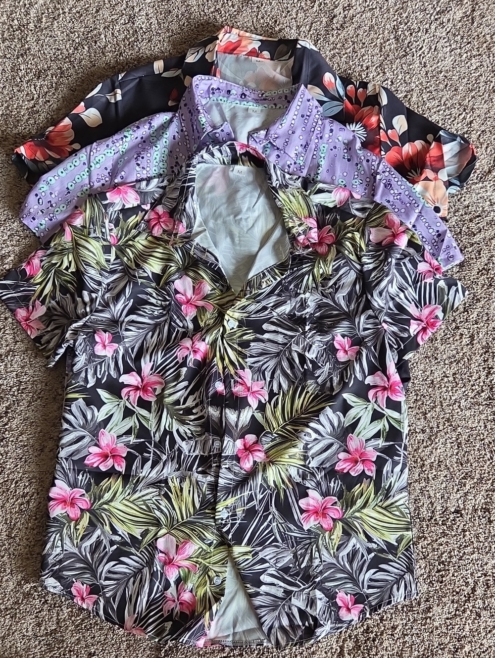 💞 Lot of 3 Unisex Dress  Shirts.💞